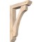 Ekena Millwork Legacy Slat Smooth Bracket w/ Offset Brace, Douglas Fir, 5 1/2"W x 24"D x 36"H BKT0604X24X36LEC06SDF - alternate 1